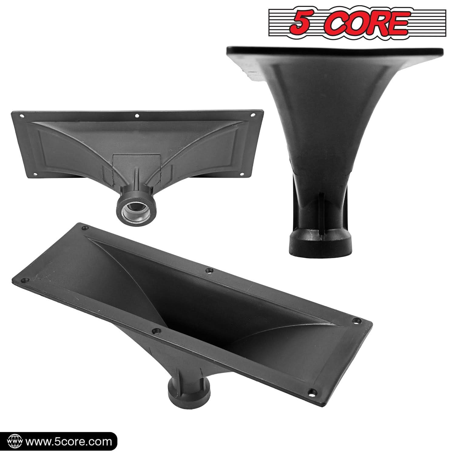 5Core PA Horn Speaker 200W Peak Power Tweeter Diaphragm + 4X10 Inch Screw-On Horn-1