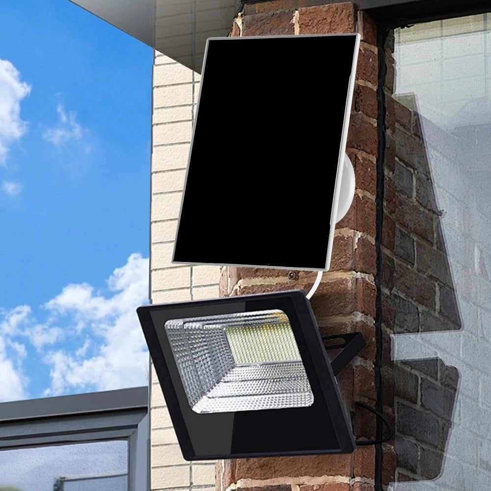 10W 5V Solar Panel Adjustable Wall Mount Solar Panel Micro USB Type C U-shaped Wireless Security Camera Solar Plate Kit Charger