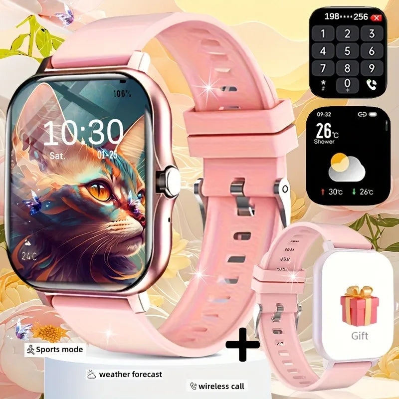 Smartwatch 2025 reloj inteligente 1.91inch Display Bluetooth Call For Men Women Fitness Tracker Sports Smarthwhatch Android ios